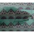 thumbnail image 4 of oneOone Viscose Chiffon Fabric Leaves & Floral Block Print Fabric By Yard 42 Inch Wide, 4 of 4