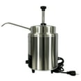thumbnail image 4 of 3.5 Qt Electric Sauce Warmer Pump, 550W Countertop Nacho Cheese Warmer w/Adjustable Temperature, Popcorn Hot Melted Butter Machine for Home Cafeteria, 4 of 13
