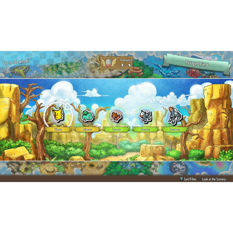 Pokemon mystery dungeon switch on sale pre order