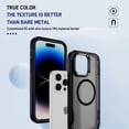 thumbnail image 6 of Dteck for iPhone 15 Pro Max Case with Camera Stand, Military-Grade Drop Protection Magnetic Phone Case Compatible with MagSafe Accessories, Frosted Black, 6 of 9