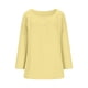 thumbnail image 1 of TaTaai Ladies Long Sleeve Notch Neck Loose Casual Pullover Top Fashion Button Detail Blouse Soft Comfortable for Daily Work Travel Shopping Streetwear Wear Gift, 1 of 4