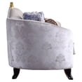 thumbnail image 4 of ACME Sheridan Fabric Upholstered Sofa with 7 Pillows in Cream Fabric, 4 of 5