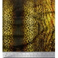 thumbnail image 2 of Soimoi Poly Georgette Fabric Snake Panel Print Fabric by The Yard 42 Inch Wide, 2 of 3