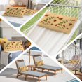 thumbnail image 6 of Ladybugs Eucalyptus Pillow Protectors with Zipper Standard Size, Spring Botanical Leaves Yellow Soft Brushed Microfiber Breathable Throw Pillow Covers, Pillowcase for Couch Sofa Bedroom 20"x26", 6 of 9