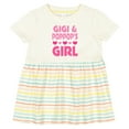 thumbnail image 3 of Inktastic Gigi and Poppop Girl Cute Valentine Girls Baby Dress, 3 of 5