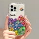 thumbnail image 5 of Funda de teléfono de flores para Samsung A54 5g, A52, A34, A24, A53, A23, A14, A32, A55, A15, A05S, S24 Plus, S22, S23 Ultra, S21, S20 FE, cubierta de sonrisa, 5 of 5