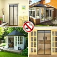 thumbnail image 3 of Dependable Industries Magnetic Mesh Screen Door Keeps Bugs Fly's Mosquitoes Out Pet and Children Friendly Hand Free Operation, 3 of 6