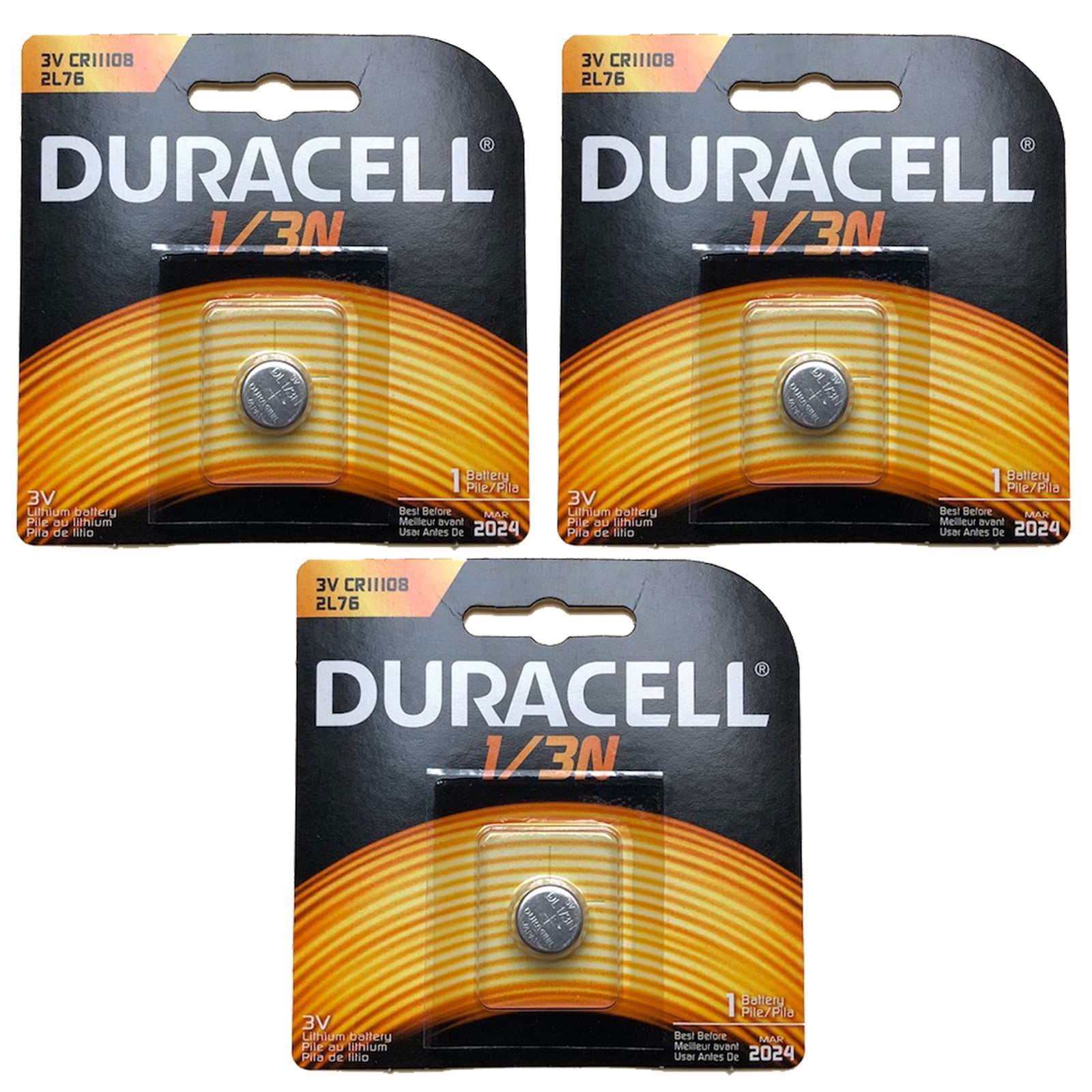 show original title 2028 Details about   Duracell 2l76 1/3n lithium battery 3v batteries cr1/3n/cr1108 EXP 