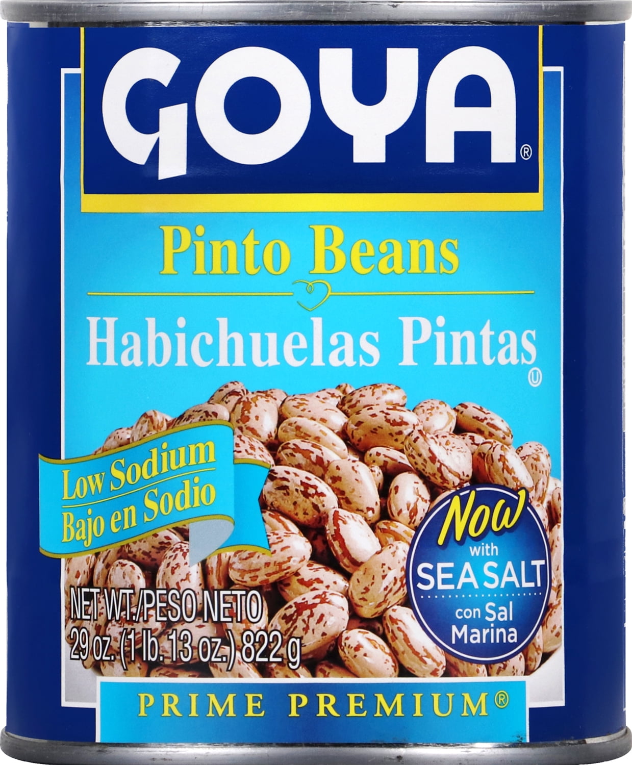 GOYA Pinto Beans Low Sodium 29 Oz