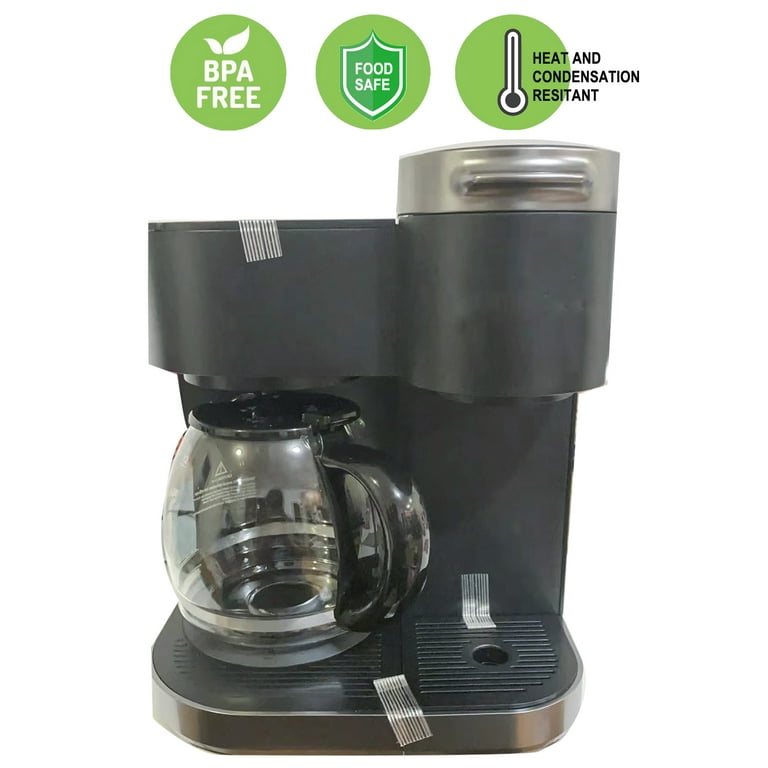 Cafa Brew Collection Coffee Pot Replacement for Keurig Duo (Not The Duo Essentials Model) Coffee Maker, Borosilicate Glass Coffee Machine Replacement