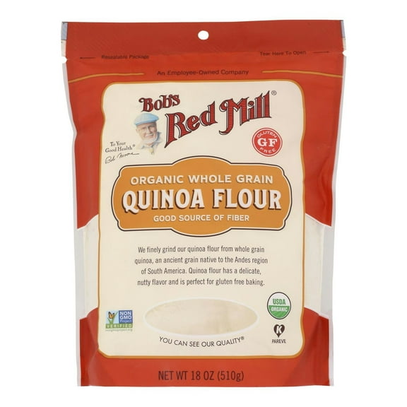 Bob's Red Mill Organic Quinoa Flour 18 oz (Pack Of 4)