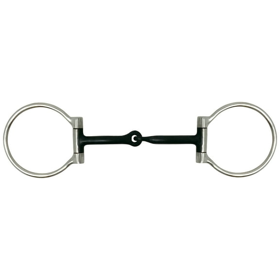Showman Stainless Steel D-Ring 5" Sweet Iron Snaffle Bit