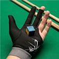 thumbnail image 3 of Guantes de piscina para mano izquierda, guantes de billar de 3 dedos con agarre antideslizante, poliéster flexible, unisex para hombres y mujeres, talla estándar, 3 of 7
