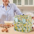 thumbnail image 6 of ZIATUBLES Kitchen Stand Mixer Dust Cover Compatible with 6-8 Quart Kitchen Protective Appliance Accessories with Top Handle and Front Storage Pockets Easy to Clean, Daisy Oil Painting, 6 of 7