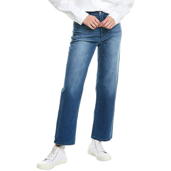 HUDSON Jeans womens Noa Jupiter High-Rise Straight Jean, 31, Blue