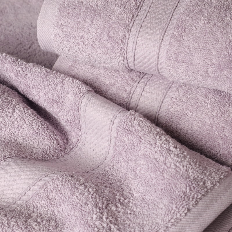 Superior Hymnia Egyptian Cotton 6-Piece Towel Set, Purple