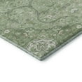 thumbnail image 3 of Addison Rugs Mayfield Premium Machine Washable Traditional Medallion Aloe Runner Rug, 2'3" X 7'6" Machine Washable Traditional Medallion Aloe Oversized Sherpa Throw Blanket, 3 of 6