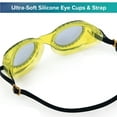 thumbnail image 6 of Dolfino Youth Tinted Swim Goggles with Silicone Strap and UV Protection for Children, Multi-Color (3 Pack), 6 of 9