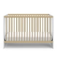 thumbnail image 3 of Storkcraft Calabasas 3-in-1 Convertible Baby Crib, White with Driftwood, 3 of 13
