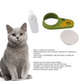 thumbnail image 4 of 2 dans 1 Distributeur d'Eau pour Animaux de Compagnie Multipurpose Spill Proof Slip Resistance Bottom Dog Cat pour l'Intérieur, 4 of 8