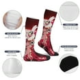 thumbnail image 6 of Hazbin Hotel Compression Socks Support Knee High Socks For Running Hiking Athletic Nursing, 6 of 7
