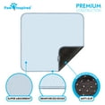 thumbnail image 7 of 2ct Paw Inspired Washable Dog Pee Pads, 34x36 inch Reusable Puppy Training Pads for Dogs, Waterproof Whelping Pads, Absorbent Washable Puppy Pads, Non-Slip, 7 of 7
