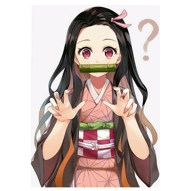 Taicanon Anime Demon Slayer Kamado Nezuko Canvas Diamond Painting Handmade Diy Home Wall Decor Embroidery Cross Stitch Art Crafts Diamond Drawing Walmart Com Walmart Com