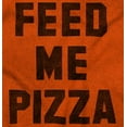 thumbnail image 2 of Feed Me Pizza Plus Size Crewneck Graphic Tee Shirt Brisco Brands 2X, 2 of 4