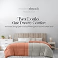 thumbnail image 4 of Modern Threads Reversible Orange Rust & Oatmeal All-Season Down Alternative Adult Bed Comforter, Twin, 4 of 8