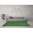 thumbnail image 3 of Ahgly Company Indoor Round Southwestern Emerald Green Country Area Rugs, 8' Round, 3 of 4