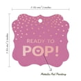 thumbnail image 7 of Inkdotpot Pack Of 50 Real Rose Gold Foil Bracket Shape Paper Tags Ready To Pop Baby Shower Favor Hang Tags, 7 of 7