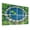 Color 2, variant on Classroom 8 Pack Art Acoustic Panels Sound Absorbing Cartoon Forest Border Turtles Mushrooms Flowers Wooden Logs Green Decorative Soundproof Wall Panels Self Adhesive for Nursery Game Room 48"x32"