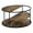 Black, variant on Furniture of America Marquesa Contemporary Wood Round Coffee Table in Black