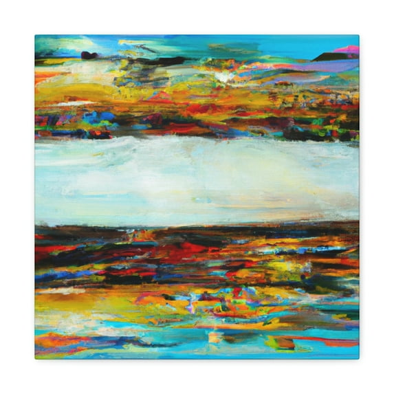 Oceanic Abstract Expressionism - Canvas