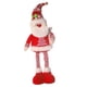 thumbnail image 2 of Muñeca navideña elástica con piernas largas, muñeca navideña, figuras de muñecas navideñas Papa Noel, 2 of 9