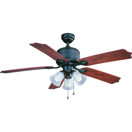 Boston Harbor Ac362 3l Ni 3l Ceiling Fan 5 Blade Natural Iron
