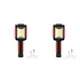 thumbnail image 1 of Soidarity Luz de trabajo, equipos de Camping, lámpara de inspección de PC, luces brillantes magnéticas, linterna de reparación, 3 modos, Rojo 2piezas, 1 of 6