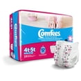 thumbnail image 2 of Pantalones de entrenamiento Comfees para niña, talla 4T-5T, blancos, 114 unidades, 2 of 4
