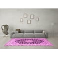 thumbnail image 3 of Ahgly Company Indoor Rectangle Persian Pink Traditional Area Rugs, 7' x 10', 3 of 4