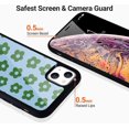 thumbnail image 4 of HTOOQ Red Star Case for iPhone 12/12 Pro,Cute Protective Case Shockproof Dustproof Soft TPU Bumper Aluminum Hard Back Scratch Resistant Girly Case for iPhone 12/12 Pro, 4 of 6