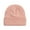 Pink, variant on Lohuatrd Winter Knitted Beanie Hat Casual Flanging Stretch Soft Warm Solid Color Autumn Winter Outdoor Skiing Cycling Women Men Unisex Skull Cap