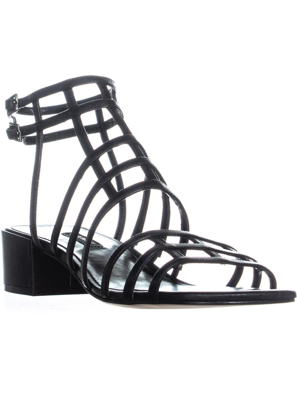 Nine West - Womens Nine West Xerxes Low-Heel Dress Sandals, Black - Walmart.com - Walmart.com