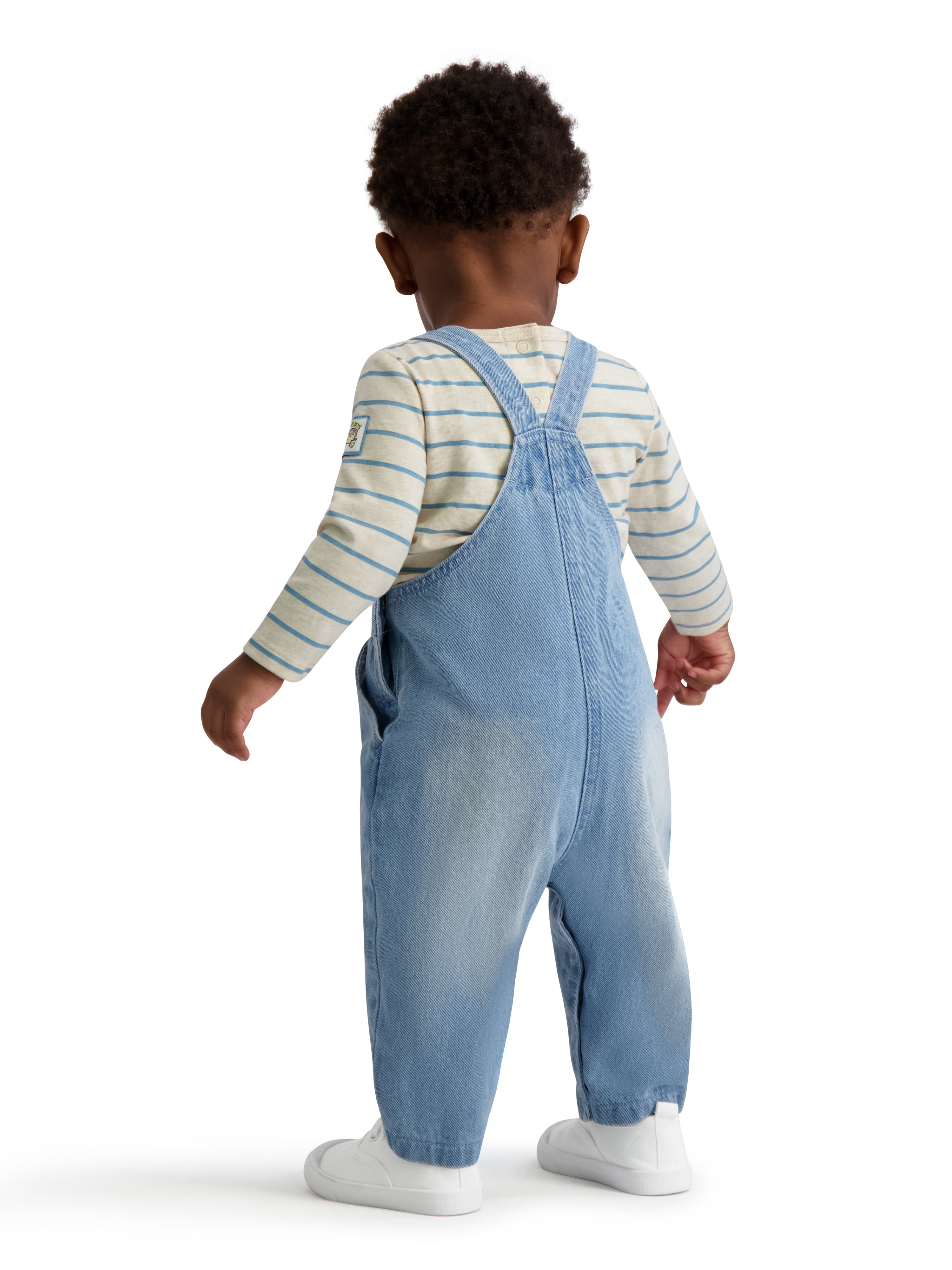 Toy Story Baby Boy 2 Piece Overall Set, Sizes 0-24 Months
