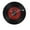 Disc, variant on Wall clock Plastic Silent Suitable for decoration 12in Black