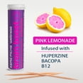 thumbnail image 4 of Xero Picks Wellness Flavored Toothpicks Brain Boost with Huperzine, Bacopa, B12 (Pink Lemonade, 3 Pack), 4 of 7