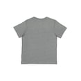 thumbnail image 2 of Youth Fine Jersey Tee, XS, Granite Heather, 2 of 5