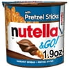 Nutella & GO!, Hazelnut and Cocoa Spread with Pretzel Sticks, Snack Pack for Kids, 1.9 oz