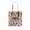 Chestnut Tropical Floral, variant on Canvas Tote Bag With Floral Print
