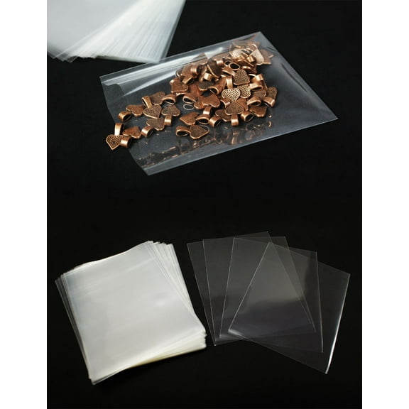 OPP Clear Plastic Open-top Bag 100 pcs 3" X 4"