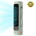 thumbnail image 7 of Quiet Tower Fan, Portable Usb-Powered Evaporative Cooler With 3-Speed Settings, Automatic Oscillation, Energy Saving, Ideal For Personal Cooling In Bedroom Living Room Kitchen, 7 of 7